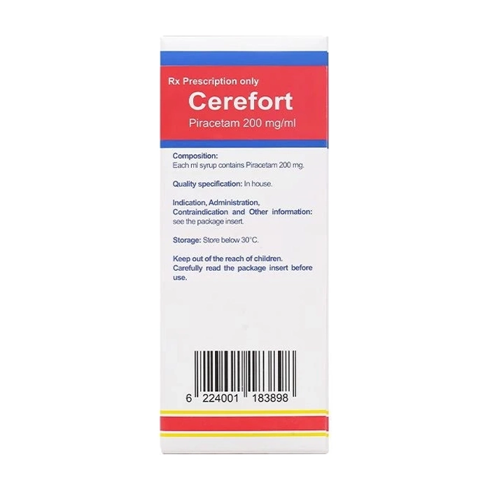 Cerefort Unipharma 120ml (Piracetam) Cerefort Unipharma 120ml (Piracetam)