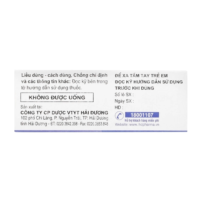 Povidon-Iod HD 10% HDPharma 20ml (Povidone) Povidon-Iod HD 10% HDPharma 20ml (Povidone)