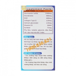 Glucosamin 1500mg Joint & Bone Health - Hộp 100 viên