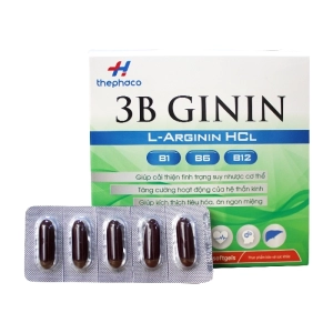 3B Ginin Thephaco 20 vỉ x 5 viên - Bổ sung Vitamin nhóm B