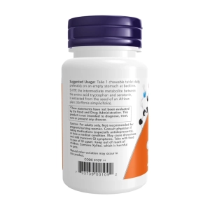 5-HTP 100mg Chewables Now Foods 90 viên – Hỗ trợ tâm trạng tích cực