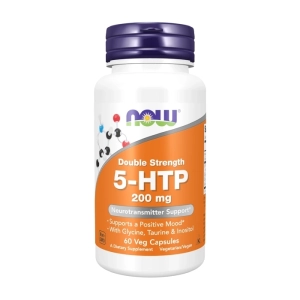 5-HTP 200mg Double Strength Now Foods 60 viên – Hỗ trợ tâm trạng tích cực