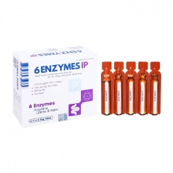 6 Enzymes IP Mediphar USA 4 vỉ x 5 ống 10ml