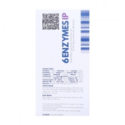 6 Enzymes IP Mediphar USA 4 vỉ x 5 ống 10ml 6 Enzymes IP Mediphar USA 4 vỉ x 5 ống 10ml