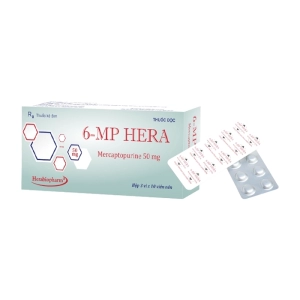 6-MP Hera Herabiopharm 3 vỉ x 10 viên (Mercaptopurine)