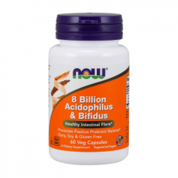 8 Billion Acidophilus & Bifidus Now 60 viên - Viên uống bổ sung lợi khuẩn 8 Billion Acidophilus & Bifidus Now 60 viên - Viên uống bổ sung lợi khuẩn