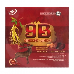 9B Ginseng Linzhi Vinaphar 100 viên - Viên uống nhân sâm tăng cường sức khỏe 9B Ginseng Linzhi Vinaphar 100 viên - Viên uống nhân sâm tăng cường sức khỏe