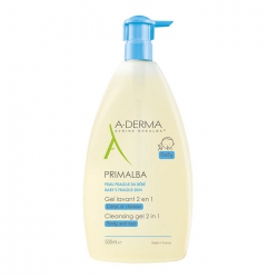 Sữa tắm gội cho bé A-derma Primalba Cleansing Gel 2 in 1 500ml