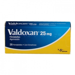 Thuốc trị trầm cảm Servier Valdoxan 25mg 28 viên