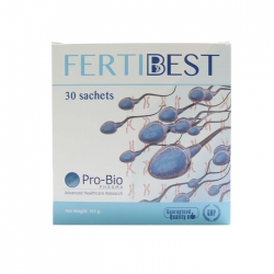 Tpbvsk tăng chất lượng tinh trùng Fertibest, Hộp 30 gói