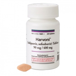 Harvoni 90mg/400mg, Chai 28 viên