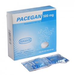 Hasan Pacegan 500mg, Hộp 100 viên sủi