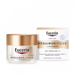 Kem chống lão hóa đêm Eucerin Hyaluron Filler + Elasticity Day Cream SPF 15 50ml Kem chống lão hóa đêm Eucerin Hyaluron Filler + Elasticity Day Cream SPF 15 50ml