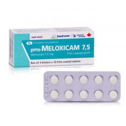 Thuốc tri thấp khớp Imexpharm Meloxicam 7,5mg, Hộp 30 viên