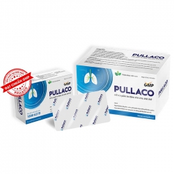 Pullaco giúp giảm ho, khò khè, Hộp 100 viên