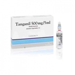Dung dịch tiêm Tanganil 500mg/5ml, Hộp 5 lọ Dung dịch tiêm Tanganil 500mg/5ml, Hộp 5 lọ