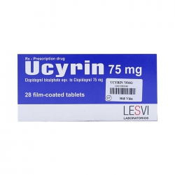 Thuốc Lesvi Ucyrin 75mg, Hộp 28 viên Thuốc Lesvi Ucyrin 75mg, Hộp 28 viên