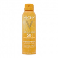 Chai xịt chống nắng dạng phun sương lâu trôi Vichy Ideal Soleil Invisible Hydrating Mist SPF 50 UVB+UVA 200ml