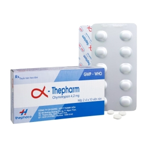 A-Thepharm Thephaco 2 vỉ x 10 viên (Chymotrypsin)