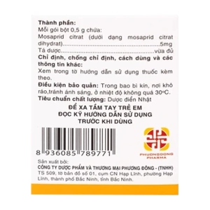 Abamotic 5mg Phương Đông 30 gói x 0.5g (Mosaprid Citrat)