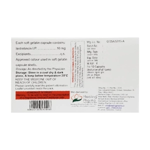 Accufine 10mg Healing Pharma 10 vỉ x 10 viên (Isotretinoin)