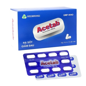 Acetab 500mg Agimexpharm 10 vỉ x 10 viên