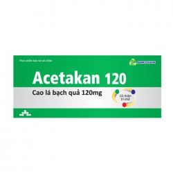 Acetakan 120 Agimexpharm 3 vỉ x 10 viên – Viên uống bổ não