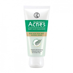 Acnes Baby Mud Cleanser Rohto Mentholatum 100g - Sữa rửa mặt