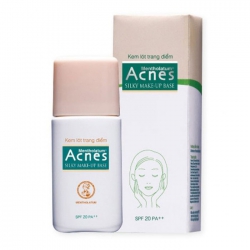 Kem lót trang điểm Acnes Silky Make Up Base, Tuýp 30g Kem lót trang điểm Acnes Silky Make Up Base, Tuýp 30g