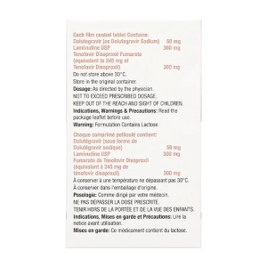 Acriptega 50mg/300mg/300mg Mylan 30 viên Acriptega 50mg/300mg/300mg Mylan 30 viên