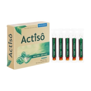 Actiso 280mg DHG 10 ống x 10ml - Cao đặc giải độc gan