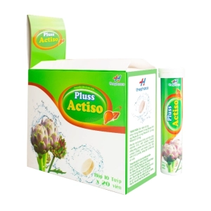 Actiso Pluss Thephaco 10 tuýp x 20 viên - Viên nén sủi