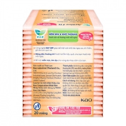 Active Fit Quick Dry Fresh Laurier 20 miếng (hàng ngày, hương trái cây)