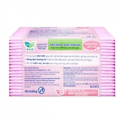 Active Fit Quick Dry Fresh Laurier 40 miếng (hàng ngày, hương hoa)