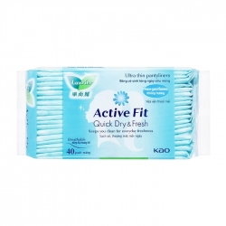 Active Fit Quick Dry Fresh Laurier 40 miếng (hàng ngày)