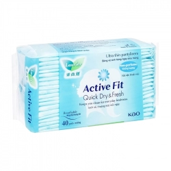 Active Fit Quick Dry Fresh Laurier 40 miếng (hàng ngày)