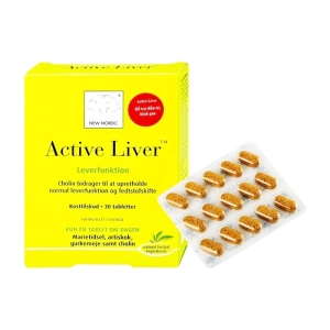 Active Liver New Nordic 2 vỉ x 15 viên - Hỗ trợ giải độc gan, bảo vệ gan