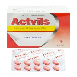 Actvils Thành Nam 10 vỉ x 10 viên Actvils Thành Nam 10 vỉ x 10 viên