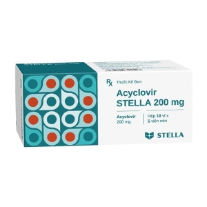 Acyclovir Stella 200mg 10 vỉ x 5 viên (Acyclovir)