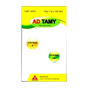 AD Tamy lọ 100 viên (Vitamin A + Vitamin D3)