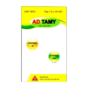 AD Tamy lọ 60 viên (Vitamin A + Vitamin D3)