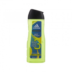 Sữa tắm, gội, rửa mặt Adidas Get Ready (Body, Hair, Face) Shower Gel, Chai 400ml Sữa tắm, gội, rửa mặt Adidas Get Ready (Body, Hair, Face) Shower Gel, Chai 400ml