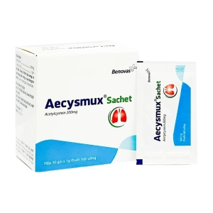 Aecysmux Sachet 200mg Pharimexco 30 gói x 1g (Acetylcystein)