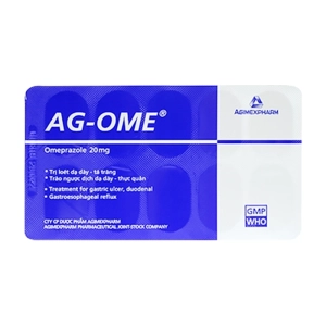 AG-Ome Agimexpharm 10 vỉ x 10 viên AG-Ome Agimexpharm 10 vỉ x 10 viên