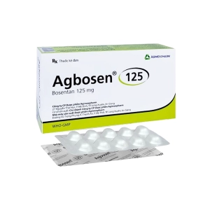 Agbosen 125mg Agimexpharm 3 vỉ x 10 viên