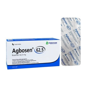 Agbosen 62.5 Agimexpharm 3 vỉ x 10 viên (Bosentan)