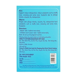 Agera Extra Kingphar 50 viên - Hỗ trợ giảm ngạt mũi