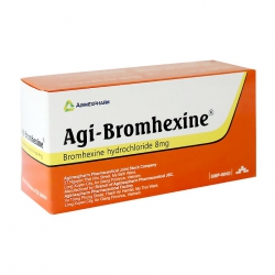 Agi-Bromhexine 8mg Agimexpharm 10 vỉ x 20 viên Agi-Bromhexine 8mg Agimexpharm 10 vỉ x 20 viên