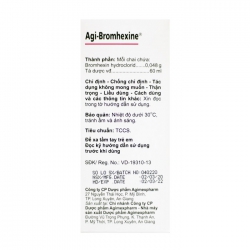 Agi-bromhexine Agimexpharm 60ml