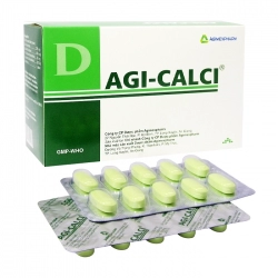 Agi-Calci Agimexpharm 20 vỉ x 10 viên